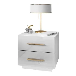 stolik-nocny-lina-lux-bialy-z-blatem-w-polysku-led-uchwyty-zloty-chrom