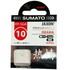 10szt-haczyk-haczyki-z-przyponami-sumato-jaxon-iseama-10-ploc