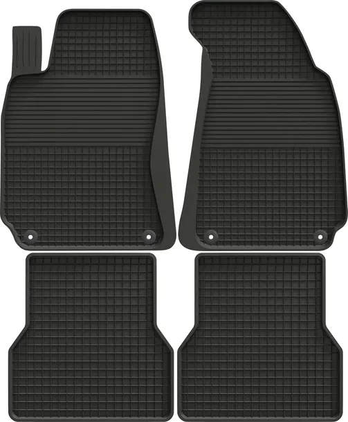 AUDI A4 B5 B6 B7 B8 B9 A6 C5 C6 C7 C8 dywaniki gumowe KORYTKO 2cm + STOPERY