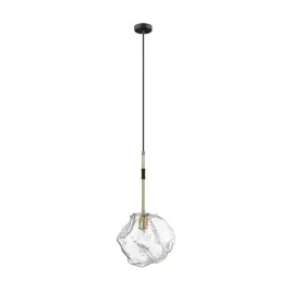 lampa-wiszaca-nowoczesna-glamour-czarnya-zlota-szklany-kamien-zuma-line