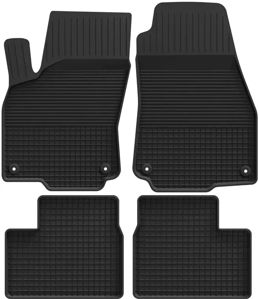 OPEL ASTRA II 2 G III 3 H (2004-2014) DYWANIKI GUMOWE KORYTKO 2cm + STOPERY
