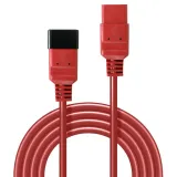 lindy-30124-kabel-zasilajace-czerwony-2-m-c19-panel-c20-panel