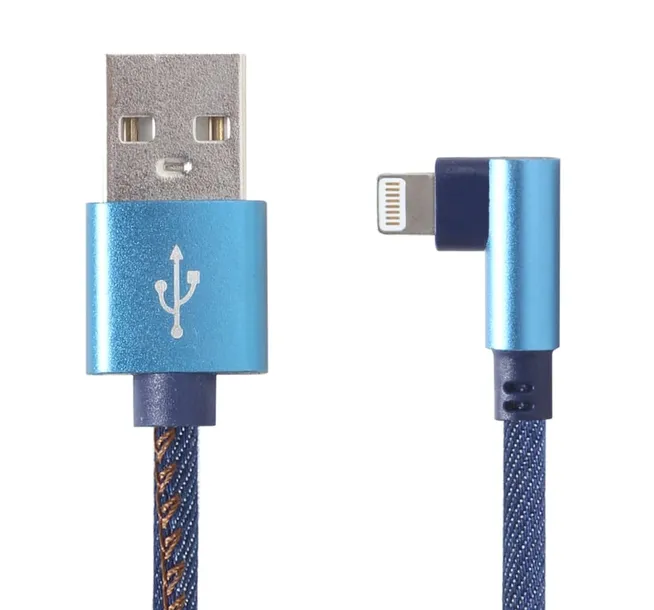 gembird-cc-usb2j-amlml-1m-bl-kabel-lightning-czarny-niebieski