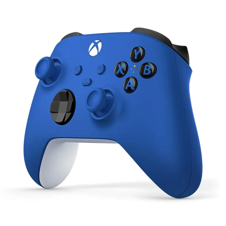 microsoft-xbox-wireless-controller-blue-niebieski-bluetooth-usb-gamepad