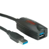 roline-usb-3-0-active-repeater-kabel-usb-5-m-usb-a-czarny