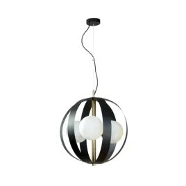 lampa-wiszaca-nowoczesna-czarna-zlota-szklane-biale-kule-3-pkt-zuma-line