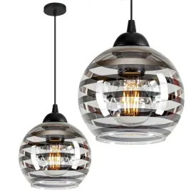 lampa-wiszaca-led-sufitowa-szklana-kula-zyrandol-czarna-do-salonu