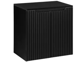 czarna-szafka-pod-umywalke-z-blatem-60-cm-wiszaca-ryflowane-fronty-2-drzwi