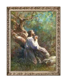obraz-religijny-modlitwa-w-ogrojcu-rama-z-ornamentem-20-cm-x-25-cm