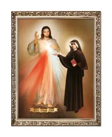 obraz-jezu-ufam-tobie-i-s-faustyna-rama-z-ornamentem-20-cm-x-25-cm