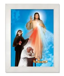 obraz-jezus-jan-pawel-ii-i-s-faustyna-rama-biala-20-cm-x-25-cm