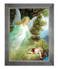 obraz-religijny-dla-dzieci-aniol-stroz-rama-srebrna-50-cm-x-70-cm