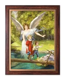 obraz-religijny-dla-dzieci-aniol-stroz-rama-zloty-pasek-20-cm-x-25-cm