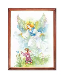 obraz-religijny-dla-dzieci-aniol-stroz-rama-drewniana-20-cm-x-25-cm