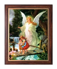 obraz-religijny-dla-dzieci-aniol-stroz-rama-zloty-pasek-50-cm-x-70-cm