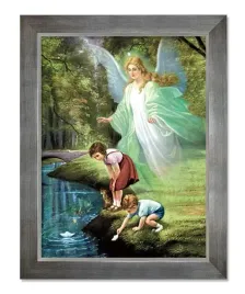obraz-religijny-dla-dzieci-aniol-stroz-rama-srebrna-20-cm-x-25-cm