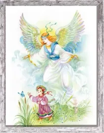 obraz-religijny-dla-dzieci-aniol-stroz-rama-szara-30-cm-x-40-cm