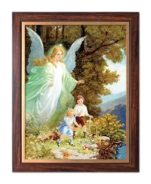 obraz-religijny-dla-dzieci-aniol-stroz-rama-zloty-pasek-50-cm-x-70-cm