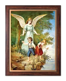 obraz-religijny-dla-dzieci-aniol-stroz-rama-zloty-pasek-30-cm-x-40-cm