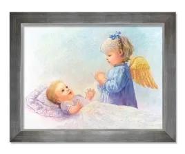 rysunek-religijny-dla-dzieci-aniol-stroz-rama-srebrna-30-cm-x-40-cm
