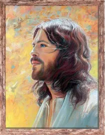 obraz-religijny-jezus-chrystus-rama-brazowa-z-przetarciami-20-cm-x-25-cm