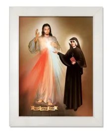 obraz-jezu-ufam-tobie-i-s-faustyna-rama-biala-50-cm-x-70-cm