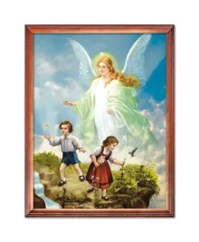 obraz-religijny-dla-dzieci-aniol-stroz-rama-drewniana-20-cm-x-25-cm