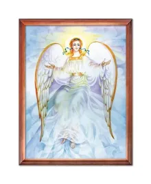 rysunek-religijny-dla-dzieci-aniol-stroz-rama-drewniana-30-cm-x-40-cm