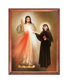 obraz-jezu-ufam-tobie-i-s-faustyna-rama-drewniana-20-cm-x-25-cm