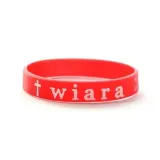 opaska-silikonowa-wiara-czerwony