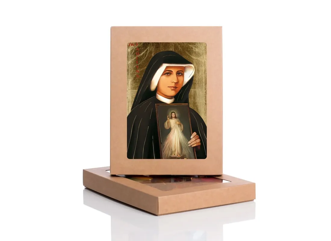 ikona-swieta-faustyna-e-17-cm-x-23-cm-stan-nowy
