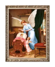 obraz-religijny-dla-dzieci-aniol-stroz-rama-z-ornamentem-50-cm-x-70-cm