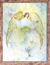 obraz-religijny-dla-dzieci-aniol-stroz-rama-brazowa-20-cm-x-25-cm