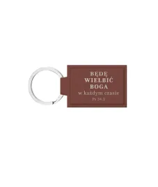 brelok-skorzany-bede-wielbic-boga