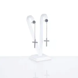 kolczyki-krzyzyki-wiszace-stainless-steel