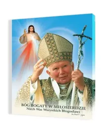 obraz-na-plotnie-40x60-jezus-i-jan-pawel-ii
