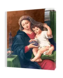 obraz-na-plotnie-50x70-madonna-z-winogronami