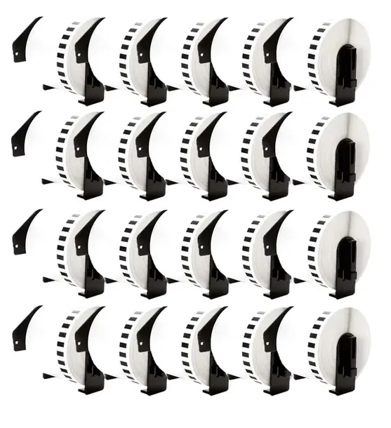 Taśma termiczna do Brother QL DK22205 62mm DK-22205 ZESTAW 20 SZTUK ROLEK