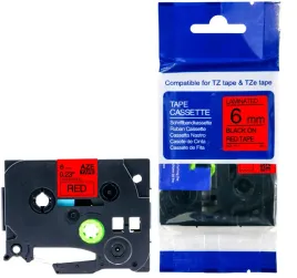 tasma-do-brother-tze-411-6mm-czerwona-tz-411-tz411