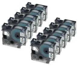 tasma-do-dymo-45013-12mm-biala-tasma-czarny-nadruk-s0720530-zestaw-10-sztuk
