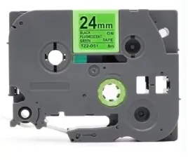 tasma-do-brother-tze-d51-24mm-zielona-tz-d51-fluo
