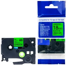 tasma-do-brother-tze-741-18mm-zielona-aze-741