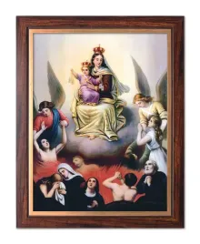 obraz-w-ramie-20x25-matka-boza-szkaplerzna