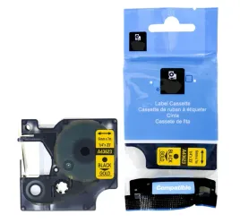 tasma-do-dymo-43623-6mm-7m-zlota-czarny-nadruk