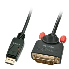 lindy-41489-adapter-kablowy-05-m-displayport-dvi-d-czarny