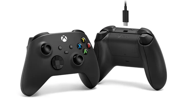 microsoft-xbox-wireless-controller-usb-c-cable-czarny-gamepad-analogow