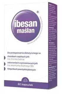 IBESAN maślan sodu zaburzenia jelit 60 kapsułek