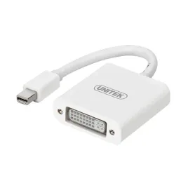 unitek-y-6326wh-adapter-kablowy-mini-displayport-dvi-bialy