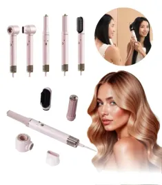 suszarka-do-wlosow-5w1-rozowa-wielofunkcyjna-3-predkosci-nawiewu-3-poziomy