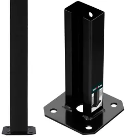podstawa-slupa-stopka-slupka-panelowego-ogrodzenia-wspornik-kotwa-60x40-mm